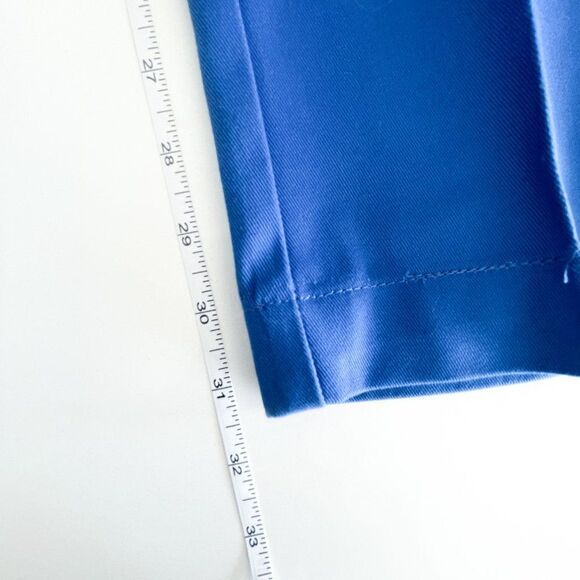 Levi's 513 Jeans Sta-Prest Royal Blue Pants Men's Tag 32 x 32 Sharp Front Crease - Picture 9 of 12